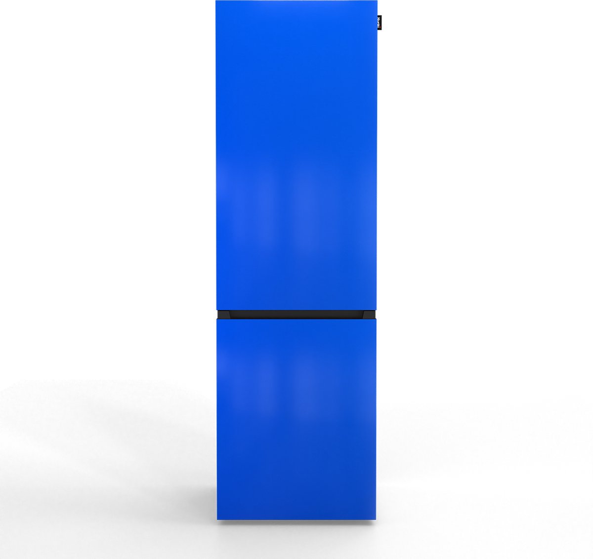 NUNKI LARGECOMBI-ABMET Combi Bottom Koelkast, E, 198+66l, Blue Metalic Gloss All Sides