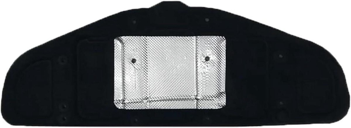 Geluidsisolatie Motorkap - Geluidsdempend Katoen - Motor Geluid Dempen - Warmte-isolerend - 45359 g - Zwart