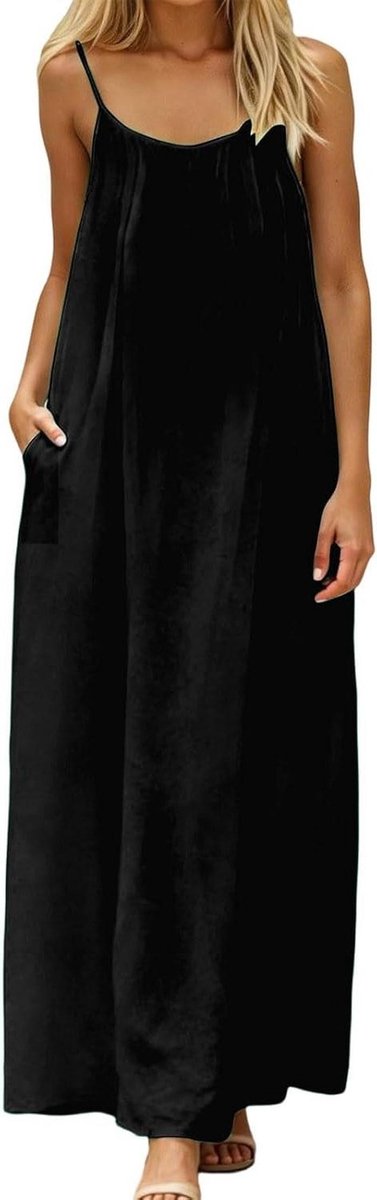 Kimono Jurk - Losse Robe - Zomerse Outfits - Met Zakken - 26x26x2 cm - Zoals Afgebeeld