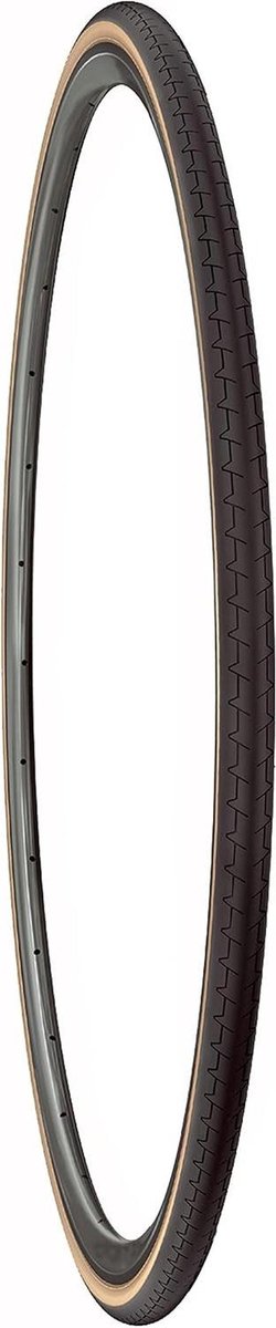 Fietsband - Wielband - Wegwielrennen - Klassieke look - 700 x 23C - Zwart/Beige