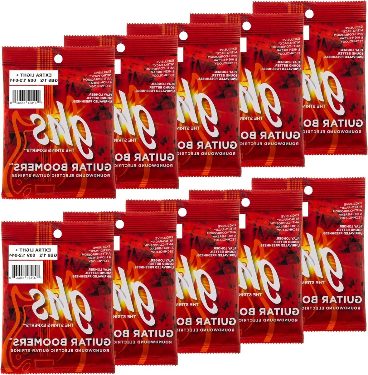 GHS Strings Elektrische gitaarsnaren, geen (GB9 ½-10 SET)
