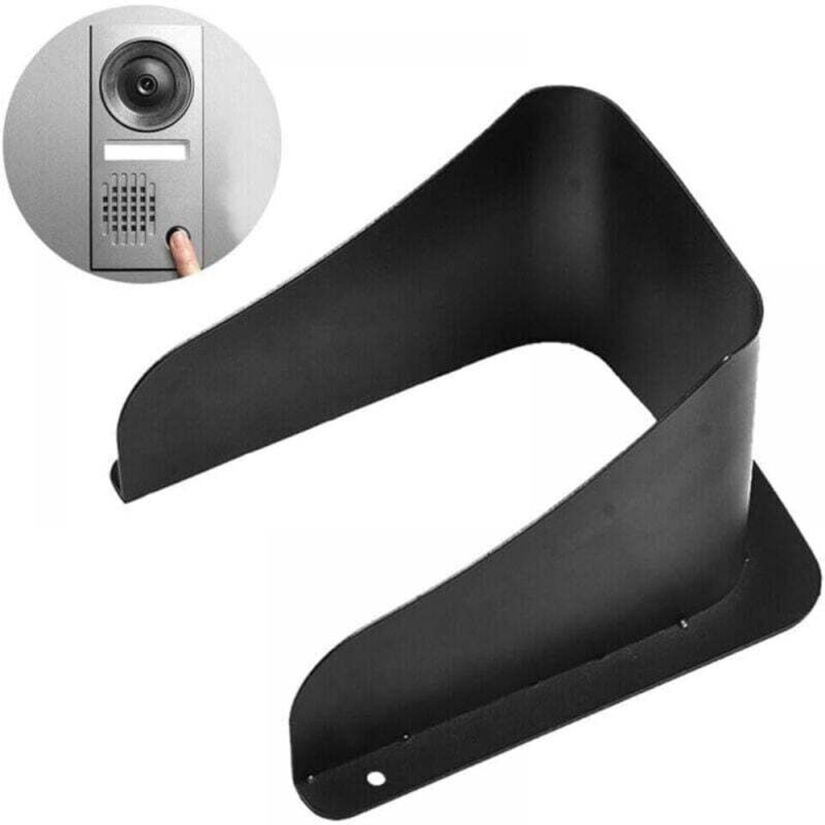 Regen-, wind- en antireflectiehoes videodeurbellen, geschikt voor Ring deurbellen, intercoms, stopcontacten en combinatiesloten.