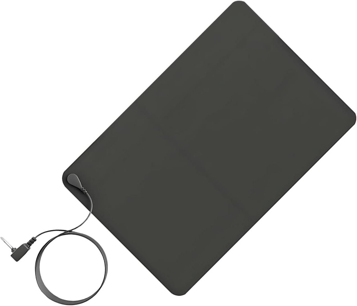 Grondmat Voeten - Aarding Pad - Ontspanning Bevorderen - Antistatisch Materiaal - 40x60cm - Zwart