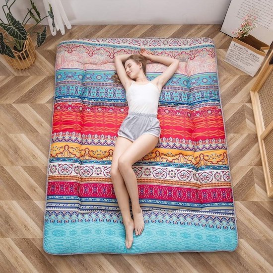 Opvouwbare Matras - Gastbed Futon - Comfortabel Slapen - Verdikt Ontwerp - 120 x 200 cm - C — afbeelding 5