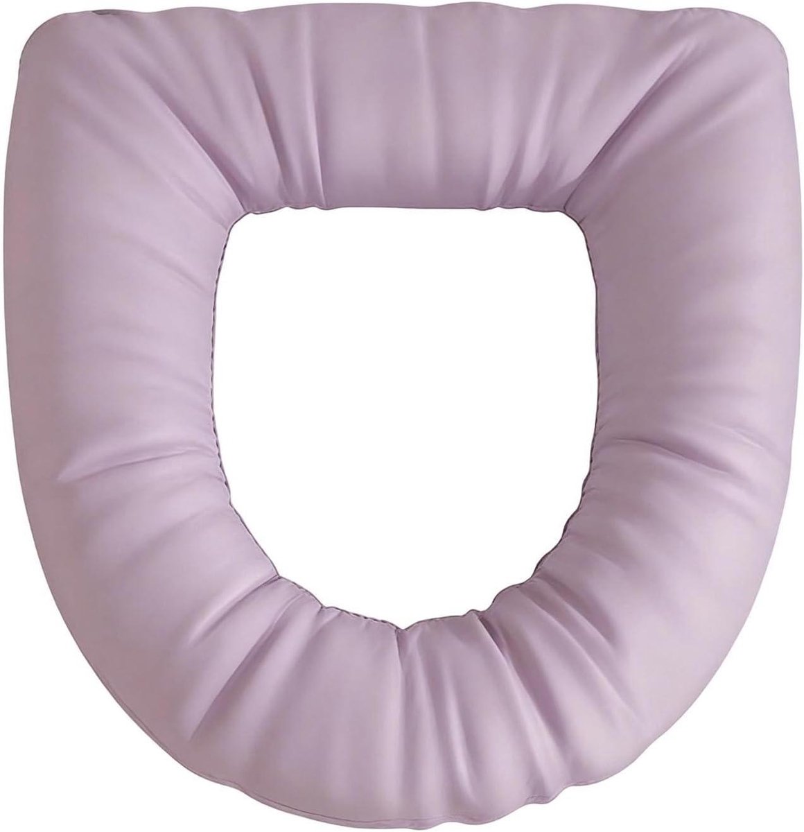 Toiletbrilhoes - Zachte Verhoger - Verbeterd Zitcomfort - Elastisch Strak Passend - Universele Maat - Roze