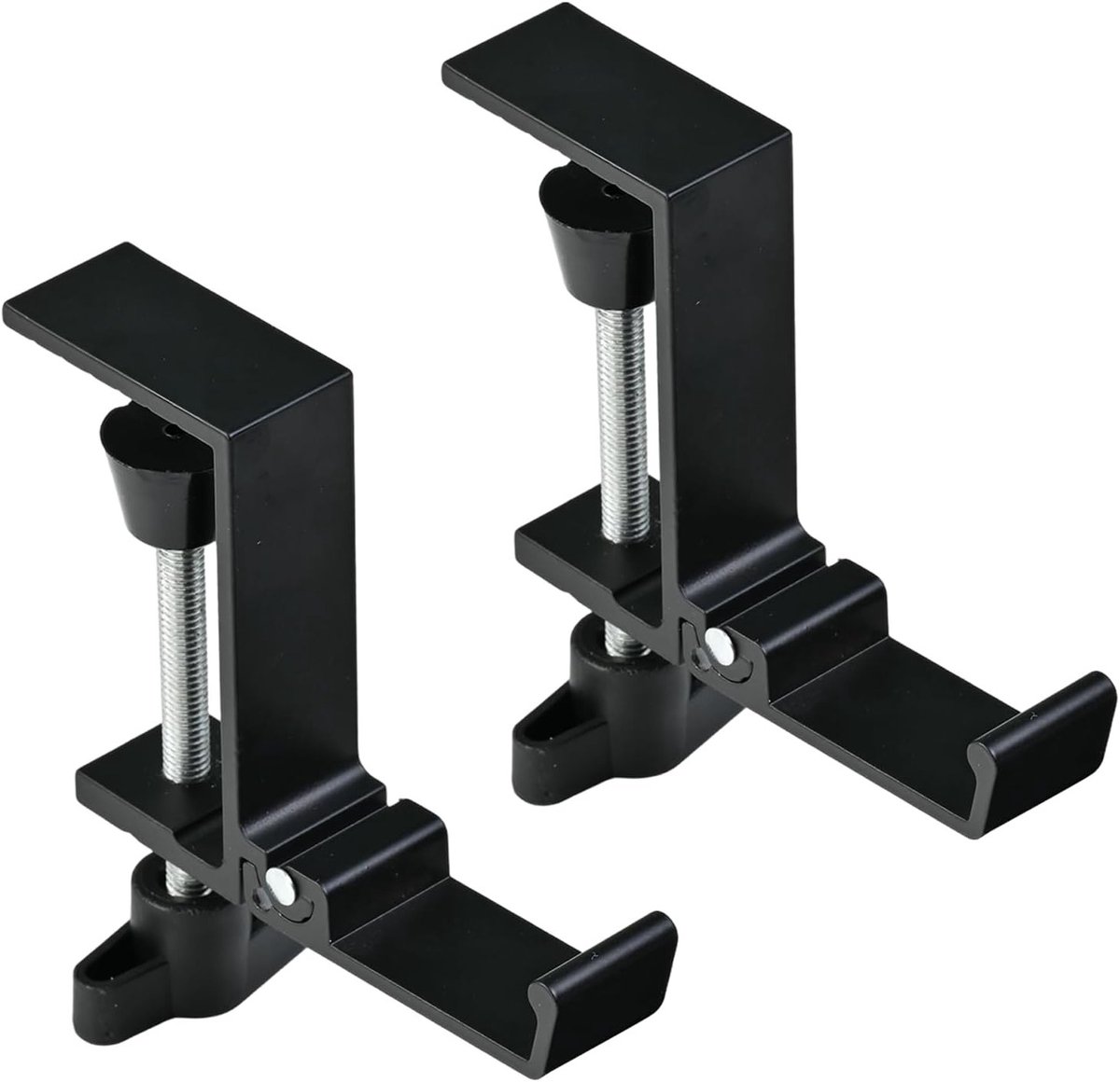 Verstelbare en Opvouwbare Headphone Stand voor Onder Bureau, Ideaal voor Gaming en Opslag van Hoofdtelefoons en Headsets