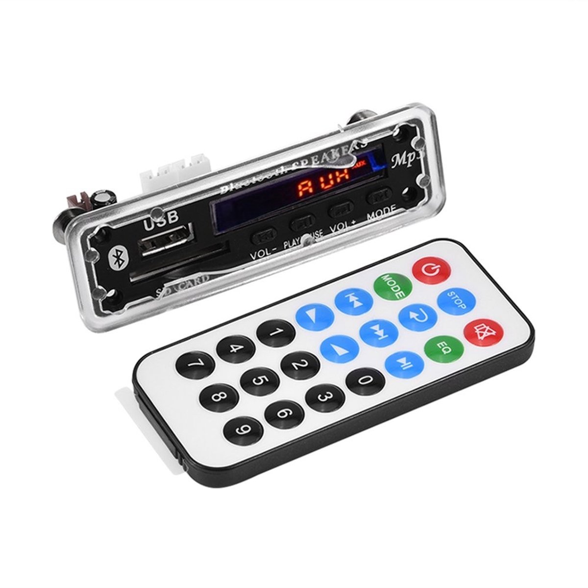 Cosensi - Draadloze Bluetooth MP3 Decoder met USB en SD-kaart Sleuf