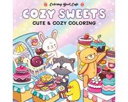 Cozy Sweets Coloring book