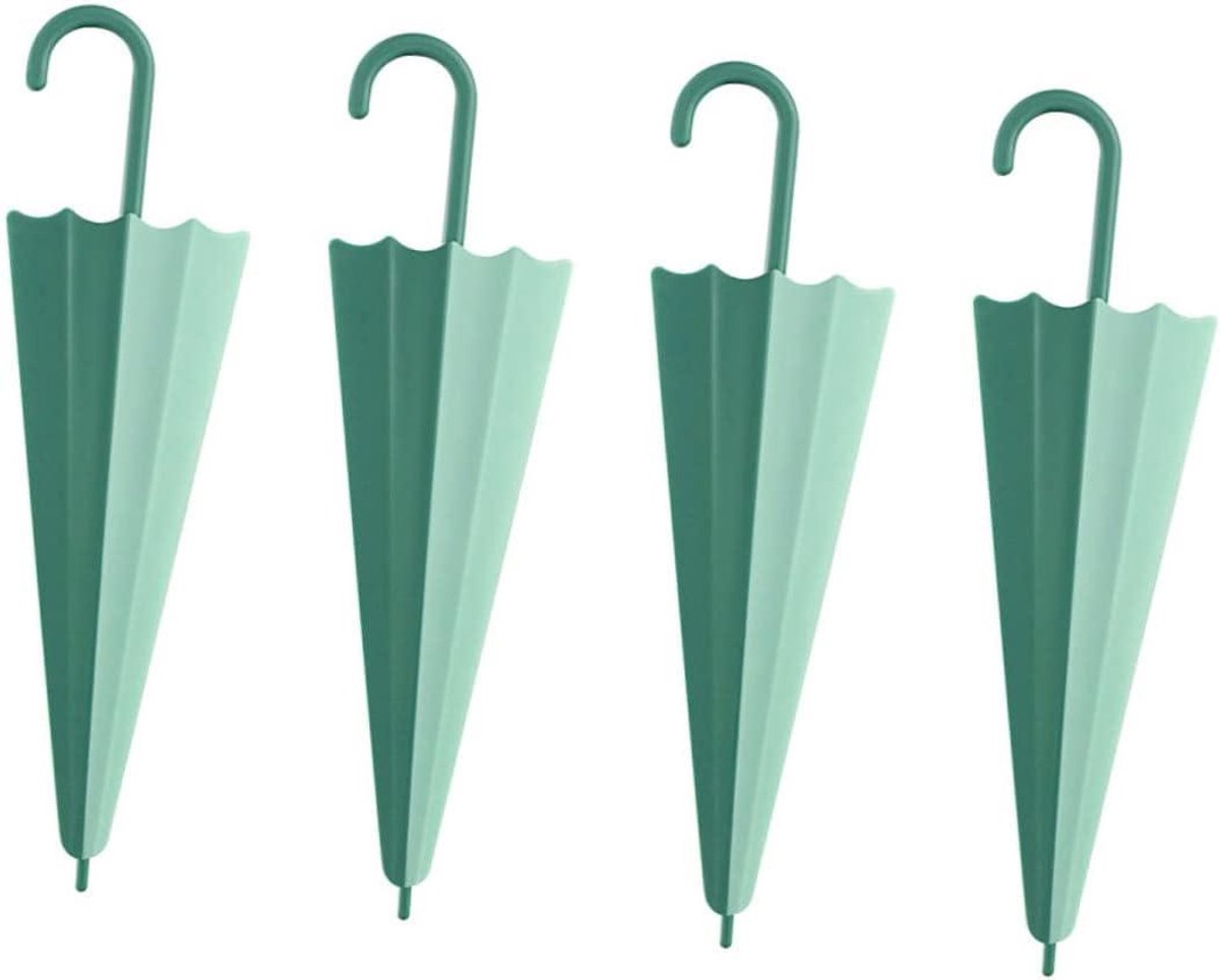 Ruitenwissers Set - Schoonmaak Wisser - Glas Reinigen - Beschadigt Glas Niet - 4 Stuks - Groen