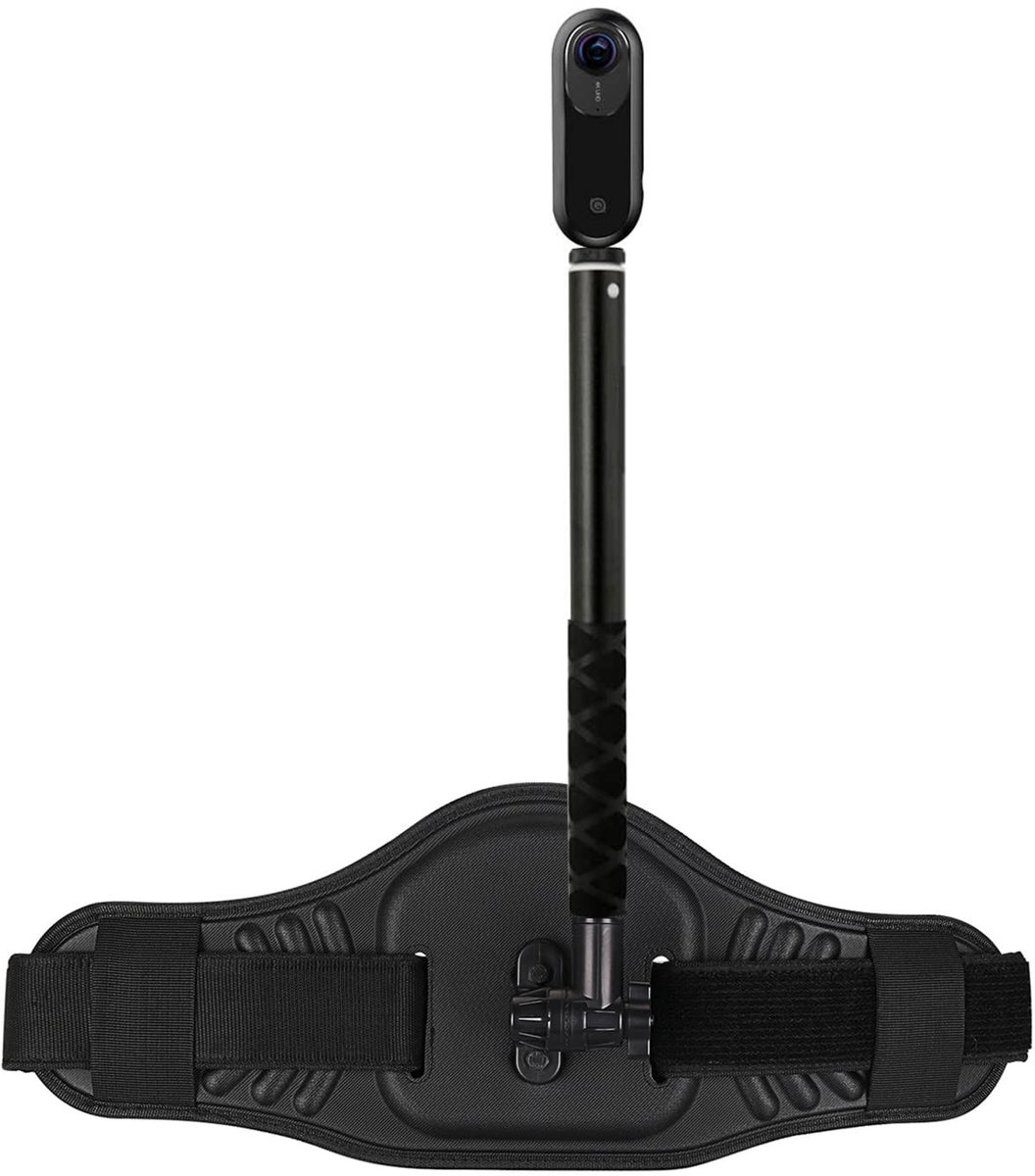 Dailygoods - Camera Heupriem met 1,2 m Selfie Stick voor Actieve Sporters