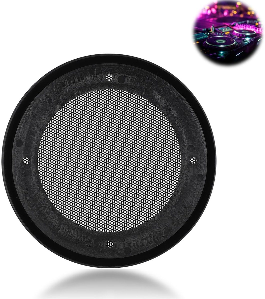 Dailygoods - Set van 2 Speaker Mesh Covers voor Kleine Luidsprekers