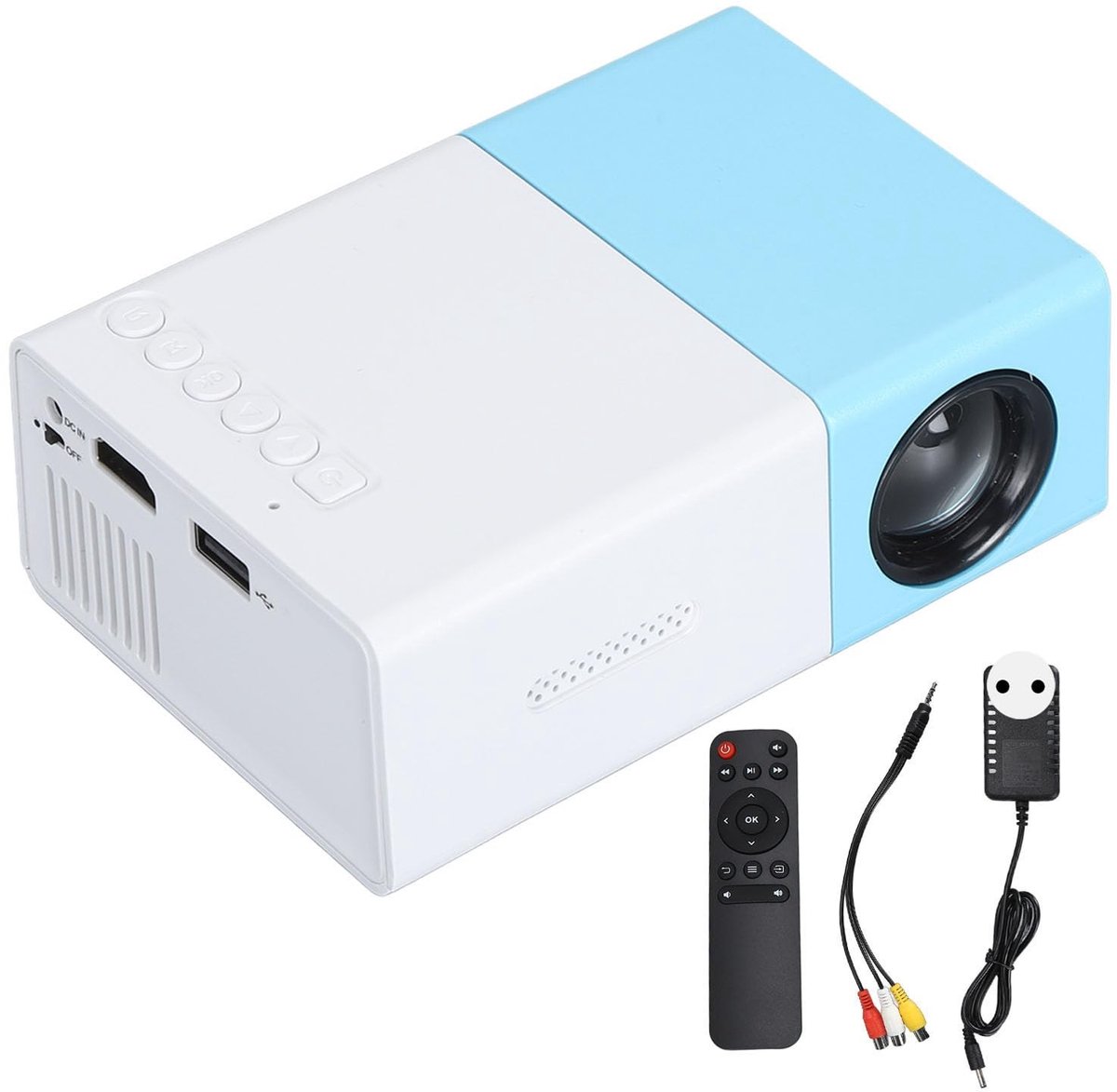 Dailygoods - Draagbare Miniprojector met 1080P Full HD Beeldkwaliteit