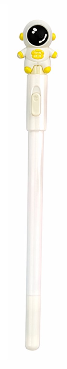 Ruimtevaarder Pen met LED - 3D Astronaut Figuur - Cool Ruimte Cadeautje