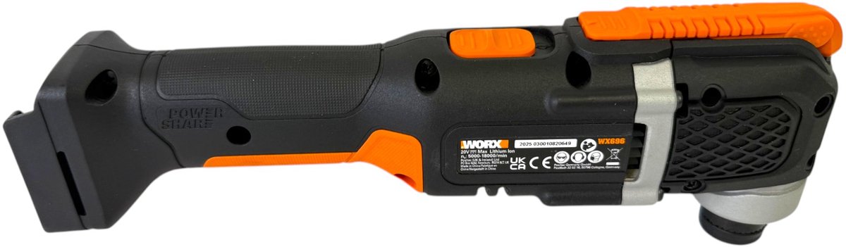 WORX WX696.9 Accu-multifunctioneel gereedschap thumbnail 5