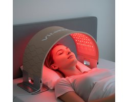 Vitalwave GLOW Rood Licht Therapie Lamp - Voor huidverbetering & chronische klachten - Met anti acne stand - Verminder rimpels & fijne lijntjes - Incl. e-Book over Red Light Therapy