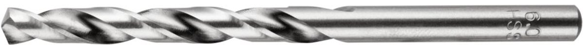 Verto Serie - HSS-G Metaalboren - 6.0 mm - 10 stuks - Snelle Snijstaal