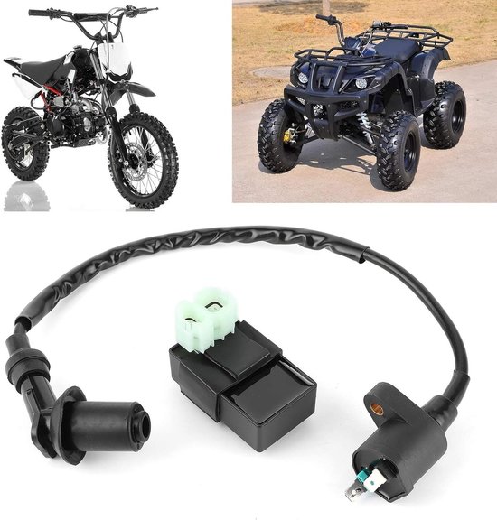Vervangingsset voor ontstekingsspoel, bougie en CDI-eenheid voor PIT PRO Quad Dirt Bike ATV GY6 - Hoogwaardige prestaties en betrouwbare start. van Merkloos — afbeelding 5