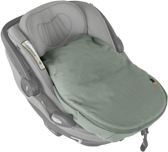 Besafe Weer en wind cover Beyond Go - Accessoire autostoel Beyond Go - Voetenzak - Voetenzak autostoeltje - Meadow Green van Merkloos — afbeelding 5