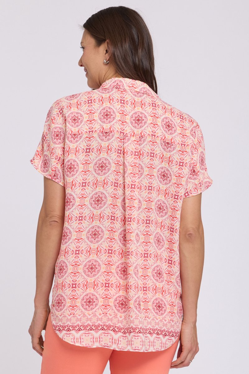 Becky Short Sleeved Blouse