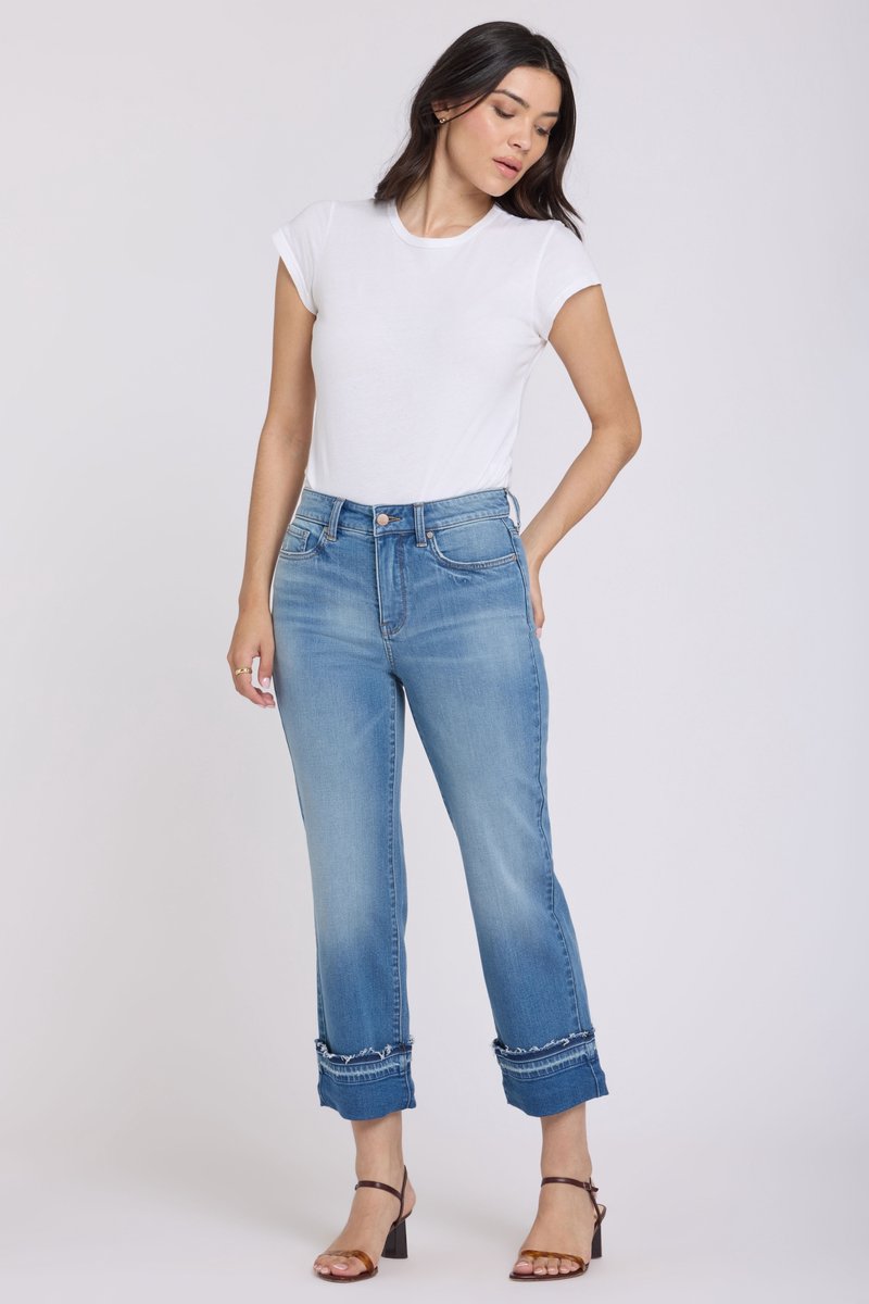 Bailey Relaxed Straight Ankle Jeans
