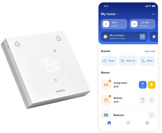 Netatmo Slimme Thermostaat ORIGINAL (draadloos)
