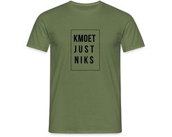 Kmoet Just Niks | Antwerp Dialectkledij T-Shirt Heren