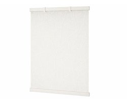 Japans paneel gordijn 45x260 cm – Wit – Madecostore – Paneelgordijn met klittenband – Modern design