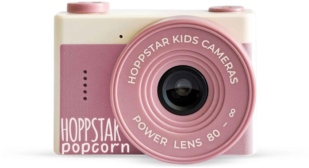 Hoppstar- Camera Popcorn - Kindercamera - Fotocamera - Digitale kindercamera met selfie functie - Dusk