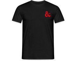 Dungeons And Dragons Logo In Rood T-Shirt Heren