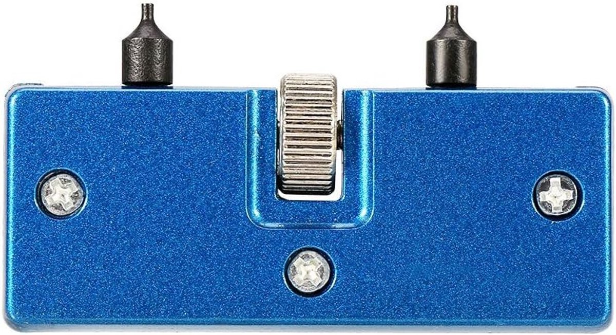 Behuizing opener metalen rechthoekige klok terug case druk op moersleutel remover horloge reparatie gereedschap horlogedeksel opener