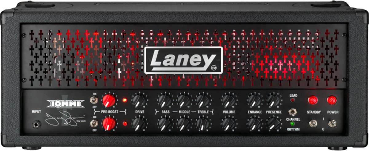 Laney TI-100 Tony Iommi Head - Buizenversterker top voor elektrische gitaar