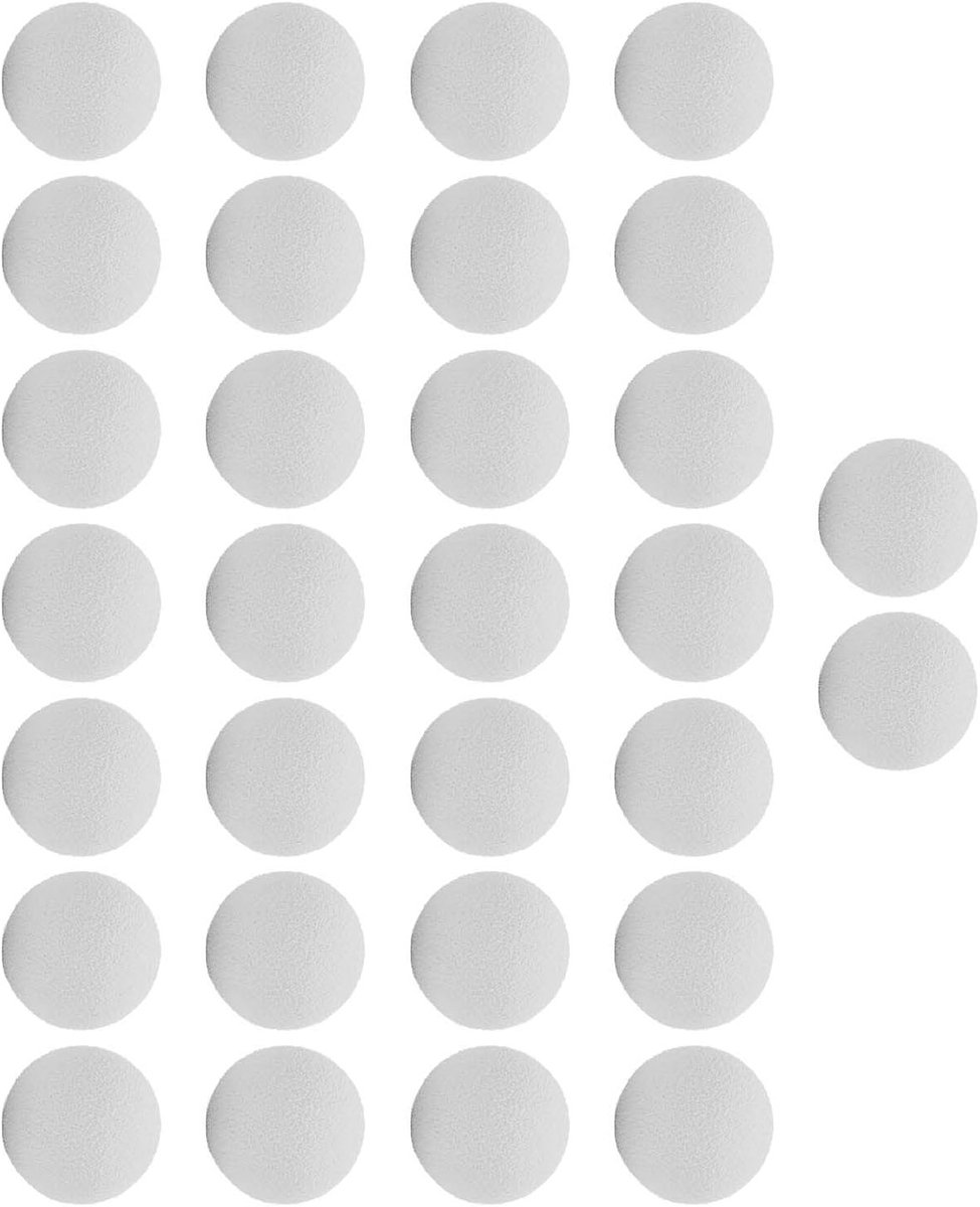 Dailygoods- Schuimgolfballen 30 Stuks - Zachte Schuimoefengolfballen - Voor Heren/Dames - Binnen/Buitentraining - 21,5 Mm - EVA Materiaal - Golfballen