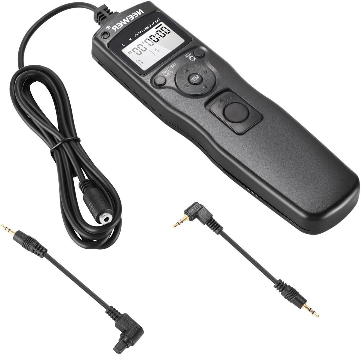 Activatie Timer Afstandsbediening met Kabel voor Canon EOS 550D, 450D, Rebel T2i en XSi - Ideaal voor Fotografie en Tijdopnamen