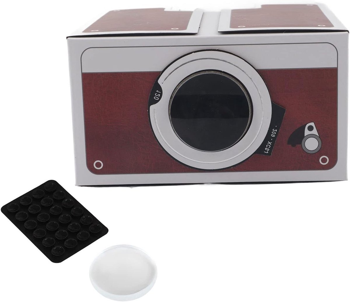Mini DIY Home Projector voor Mobiele Telefoons - Tweede Generatie Draagbare Smart Projector voor Thuisbioscoop en Filmavonden