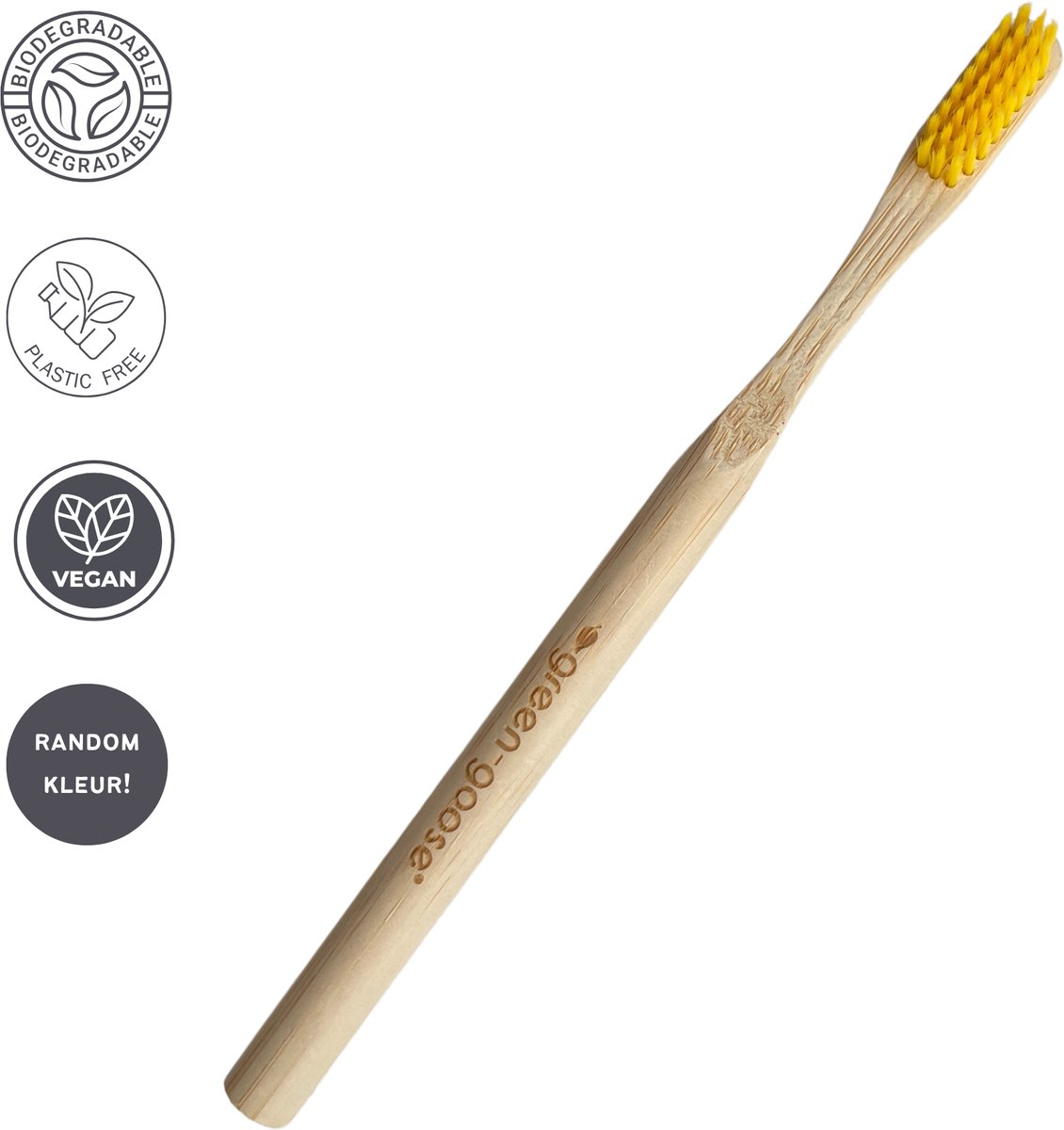 Bamboe tandenborstel - milieuvriendelijk - medium/hard - vanaf €1,90