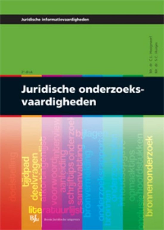 Juridische onderzoeksvaardigheden