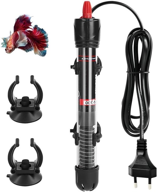 Verstelbaar 50W Aquarium Verwarmingselement met Thermostaat en 2 Zuignappen voor Optimale Watertemperatuur