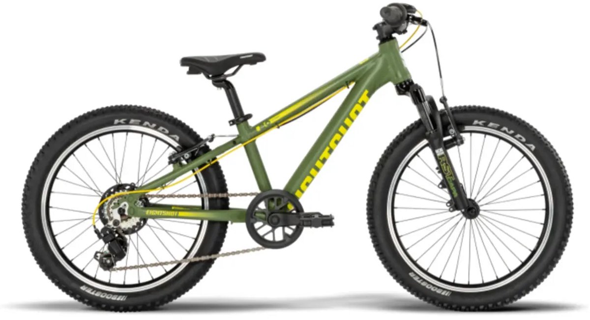 Eightshot X‑Coady - Kinder Mountainbike - 7 versnellingen - 20 inch - Groen