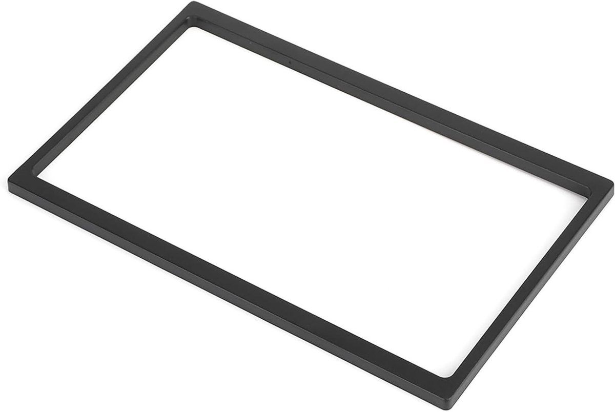 7 Inch Double Din Autostereo Radio Frame Trim, Dikke Fascia voor DVD Navigatie en Audio-installatie, Geschikt voor 178x102mm Dash Mount