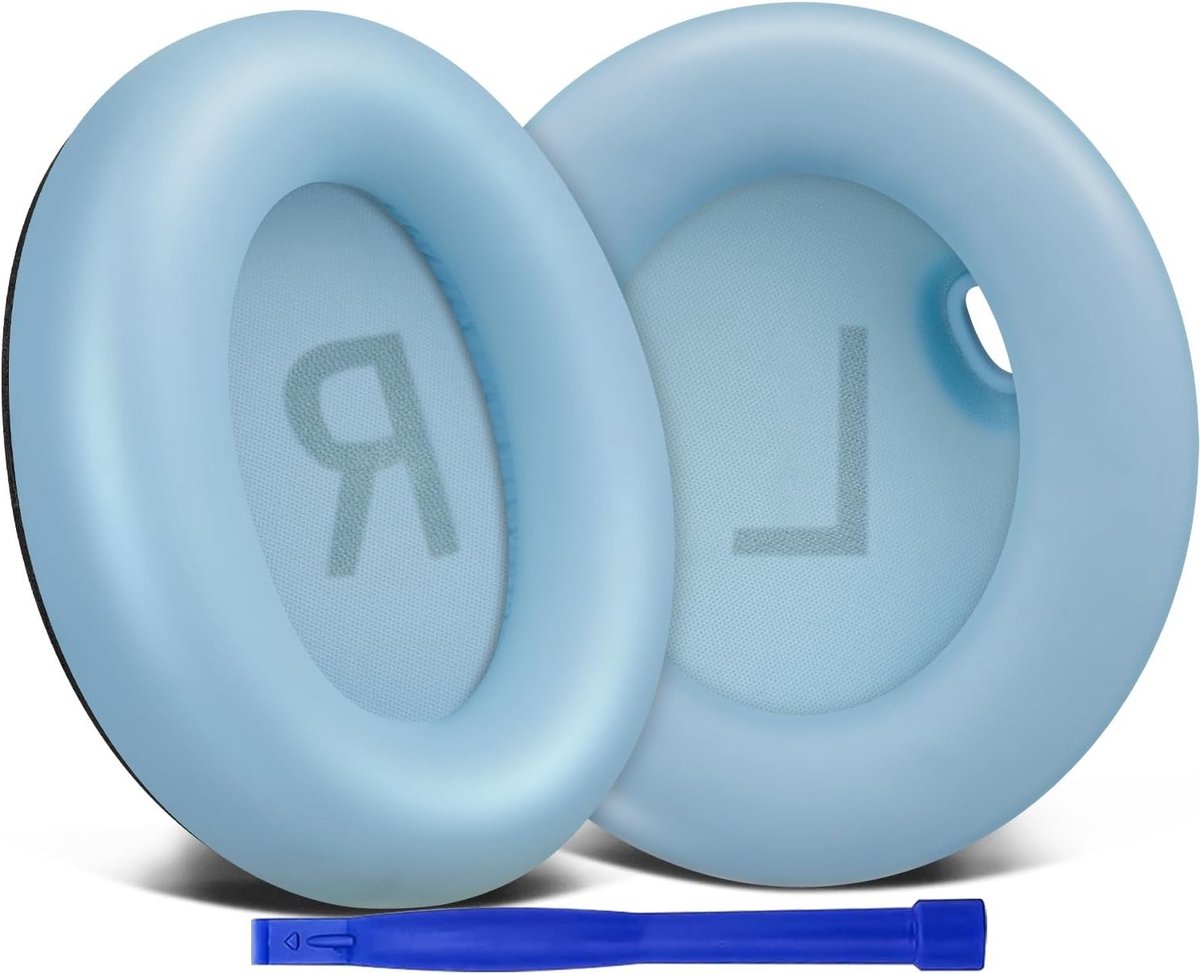 Vervangende Oorkussens voor Anker Soundcore Space One Hoofdtelefoon - Zachte Earpads van Leer met Geluiddempende Schuim voor Comfort en Geluidsisolatie