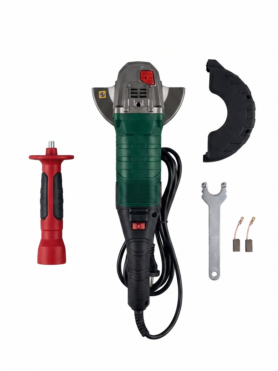 Parkside Haakse Slijpmachine - 1200W - 6-Traps regelbaar toerental - 3 posities-frontgreep – foto 2