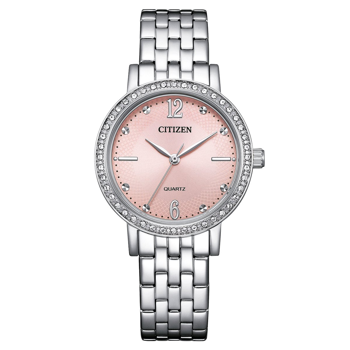 Citizen EL3100-55W Horloge - Staal - Zilverkleurig - Ø 31 mm