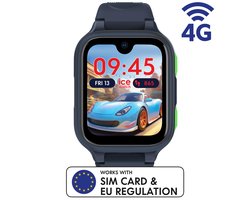 Ice Watch ICE kids 4G 2.0 - Blue 025269 Horloge - Siliconen - Blauw - Ø 44 mm