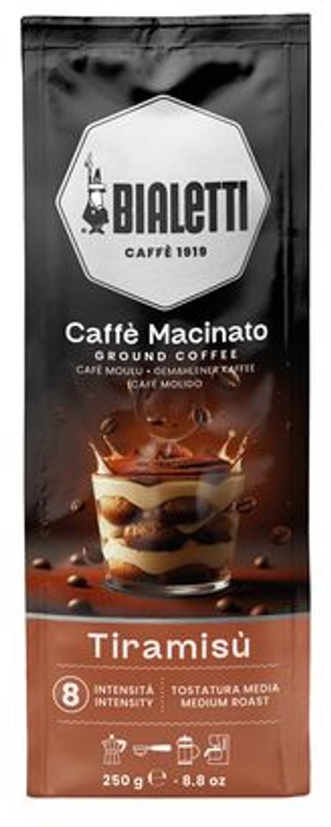 Bialetti Perfetto Mokka Caffe Macinato Tiramisu 1,5kg (6x250g)