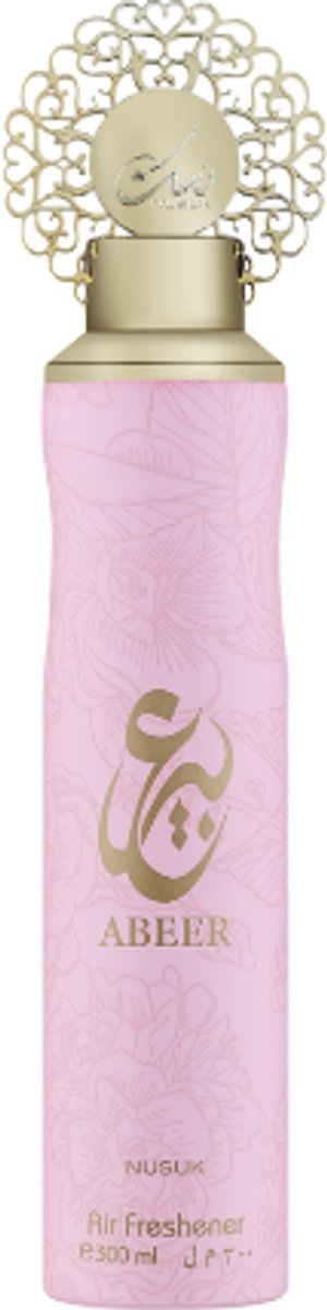 Air freshner - Roomspray - Toilet verfrisser - Nusuk - Abeer - 300 ml - Oriëntaals - Made in Dubai