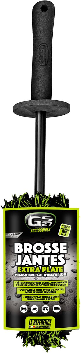 Borstel Microvezel velgen - Extra plat