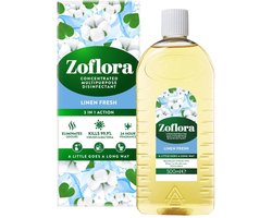 Zoflora Linen Fresh 500 ML Geurverwijderaar Geconcentreerd Schoonmaakmiddel Huisdieren