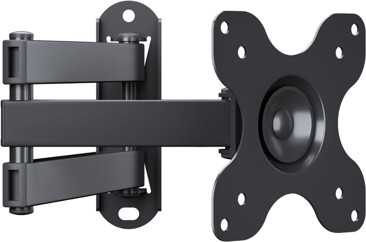 SNJY® TV Beugels Draaibaar en Kantelbaar - TV Beugel - Muurbeugel TV - Voor 13-30 Inch - Tot 15 KG - Zwart