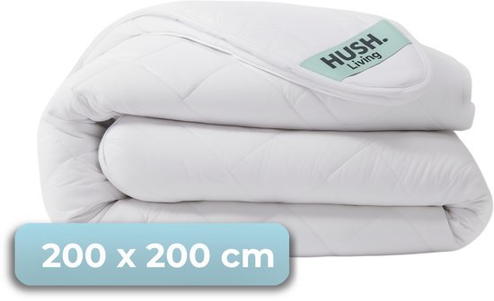 Hush Living - Dekbed Synthétique - Toutes Saisons - 200x200 cm - 350 gsm fibre de polyester de haute qualité - Chaud et Léger