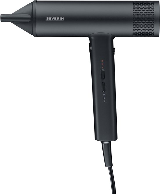 Severin HT 0170 Haardroger S-Style Speed Pro – BLDC Motor – 2000W – Ionische Technologie – 3 Warmtestanden – 3,5 m Kabel
